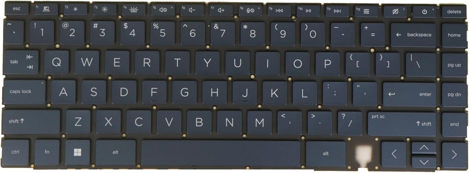 Tastatura Laptop 2-in-1, HP, Spectre X360 14-EA, TPN-Q250, iluminata, albastru inchis, layout US