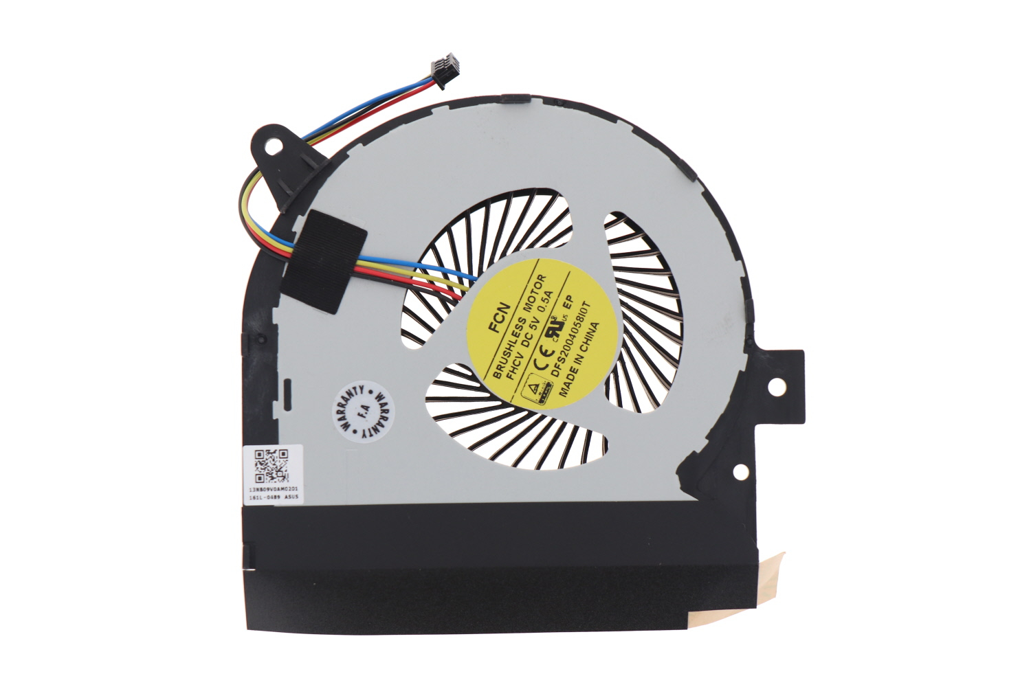 Cooler procesor Laptop, Asus, ROG G752VS, G752VSK, G752VY, 13NB09V0AM0201, DFS2004058I0T, FHCW, 5V, 0.5A, CPU