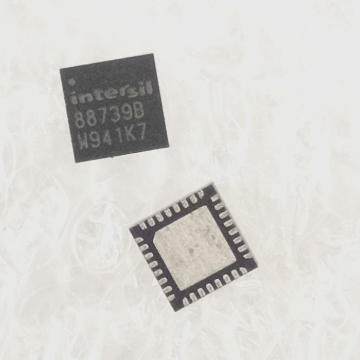 SMD Intersil 88739B, ISL88739BHRZ, ISL88739B, ISL887398, 88739B, QFN-32