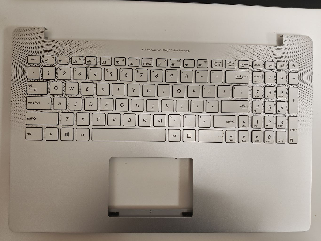 Carcasa superioara cu tastatura palmrest Laptop, Asus, UX501J, UX501JW, UX501JM, N501JW-A, 90NB0871-R31US0, 13NB07D1AM0311, iluminata, layout US