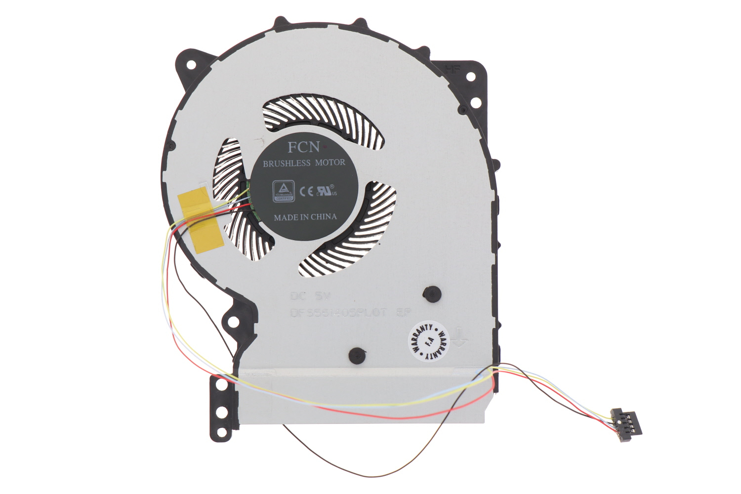 Cooler Laptop, Asus, 13NB0H0T01111, 13NB0HI0T01011, 13NB0HH0T01012, 13NB0HI0T01111, DFS561405PL0T EP, DFS561405PLOT, 13N1-3XP0121 0A, 5V, 0.5A