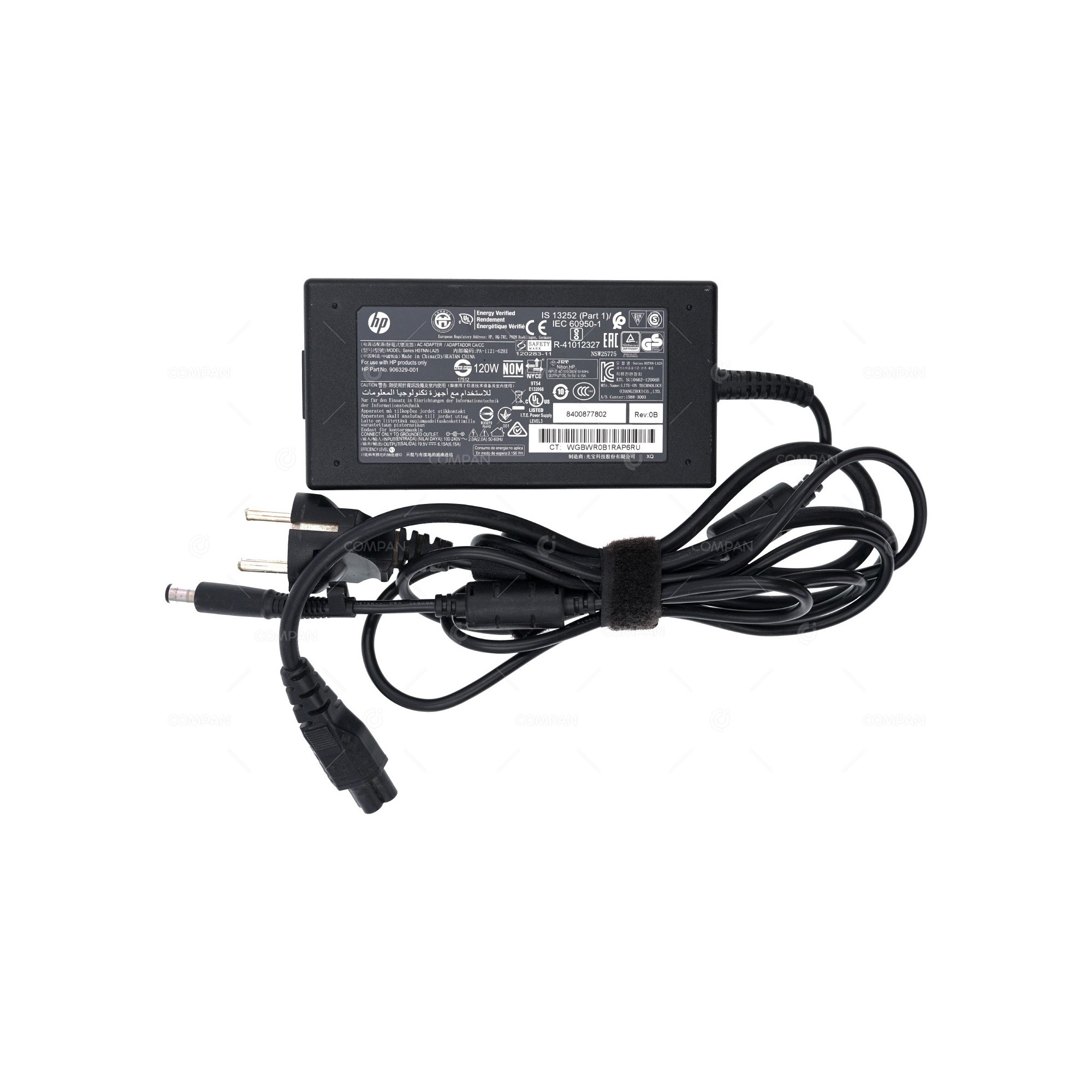 Incarcator Laptop, HP, HSTNN-LA25, HSTNN-CA25, TPN-DA19, PA-1121-42HN, PA-1121-62HI, PA-1121-66HB, PPP016C, 19.5V, 6.15A, 120W, 7.4x5.0mm