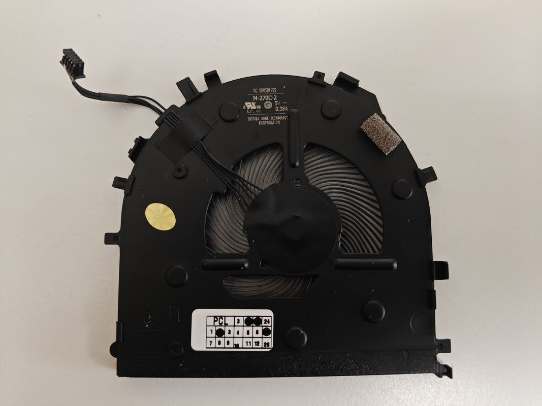 Cooler compatibil Laptop, Lenovo, ThinkPad BAPC0806R5HY001, BAPC0806R5HY002, M-270C-1, M-270C-2, 5V, 0.36A