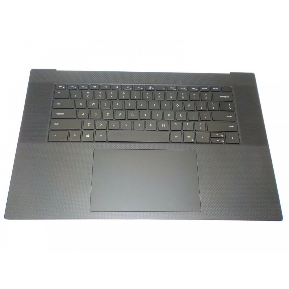 Carcasa superioara cu tastatura palmrest Laptop, Dell, XPS 17, 9700, 9710, 0DW67K, DW67K, iluminata, layout US