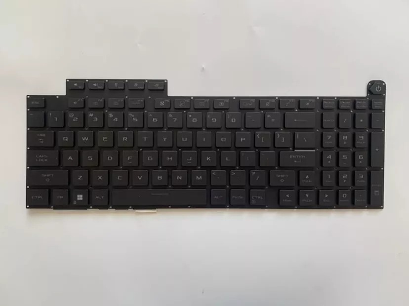 Tastatura Laptop Gaming, Asus, ROG Strix SCAR 18 G834J, G834JY, G834JYR, G834JZ, G834JZR, iluminata, RGB, 20 pini, layout US