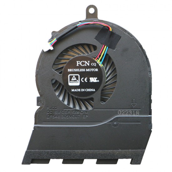 Cooler Laptop, Dell, Inspiron 17 5767, 789DY, 0789DY, T6X66, 0T6X66, DFS481305MC0T FJ0D, 5V, 0.5A
