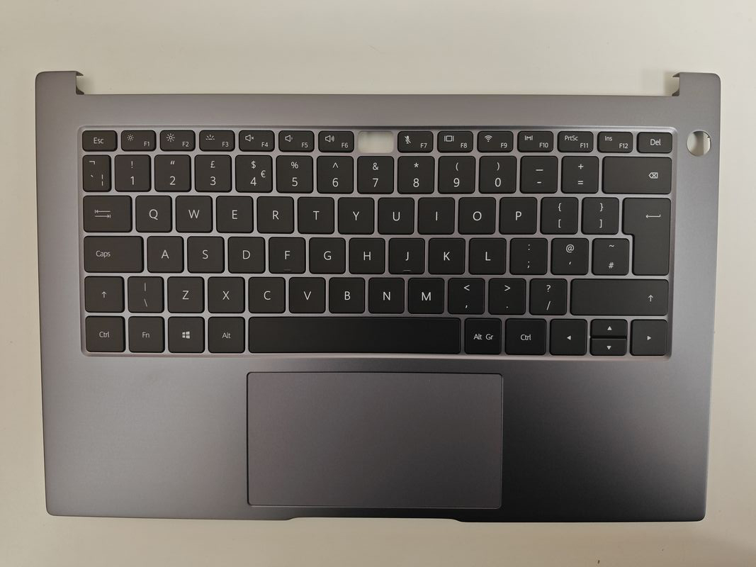 Carcasa superioara cu tastatura palmrest Laptop, Huawei, Honor MagicBook 14 Nobel-WAE9AHN, NBL-WAQ9R, NBL-WAQ9R, NBB-WAH9, NBL-WAQ9RP, NBB-WAP9R, NBB-WAE9P, NBB-WAH9P, NbB-WAH9Q, iluminata, layout US