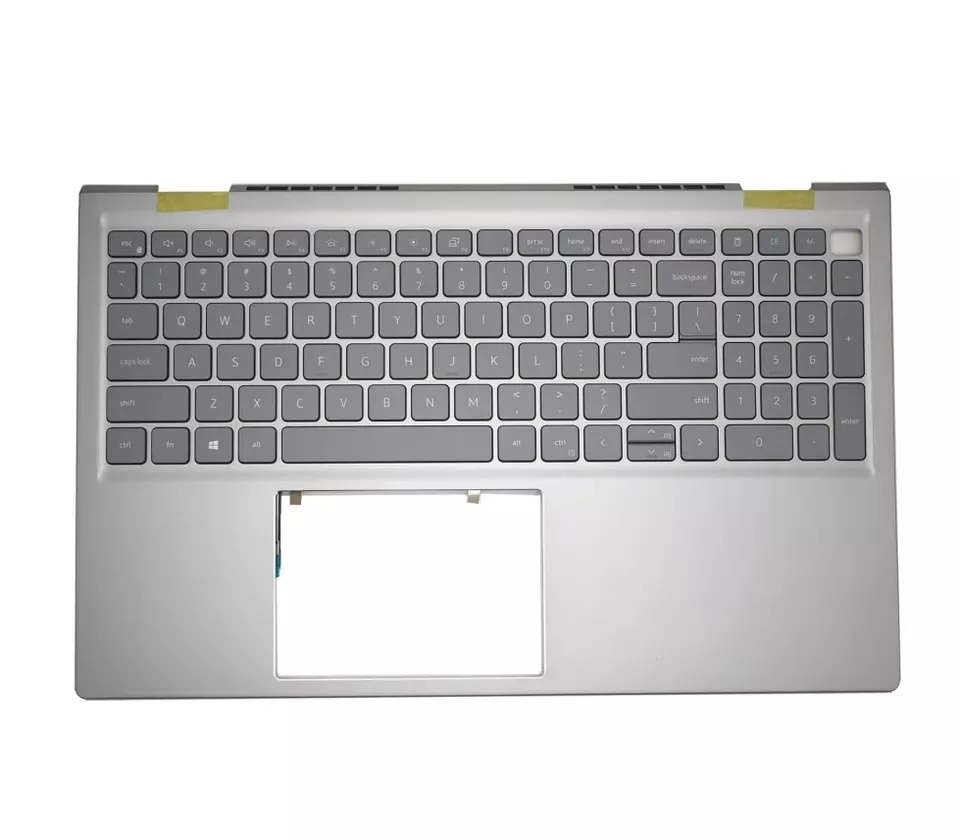Carcasa superioara cu tastatura palmrest Laptop, Dell, Inspiron 15 5510, 5515, 5518, 6P0TG, 06P0TG, 505WH, 0505WH, 46M.0MZCS.0006, iluminata, layout US