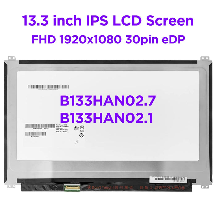 Display Laptop, HP, Envy 13-D, 13T-D, 830567-001, 816536-332, B133HAN02.1, B133HAN02.7, 13.3 inch, FHD, 30 pini