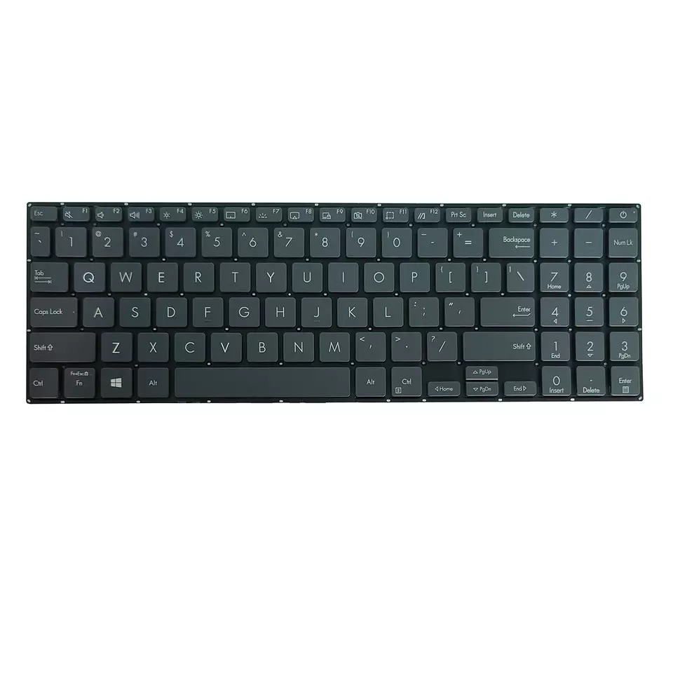 Tastatura compatibila Laptop, Asus, Q528E, Q528EH, iluminata, neagra, layout US