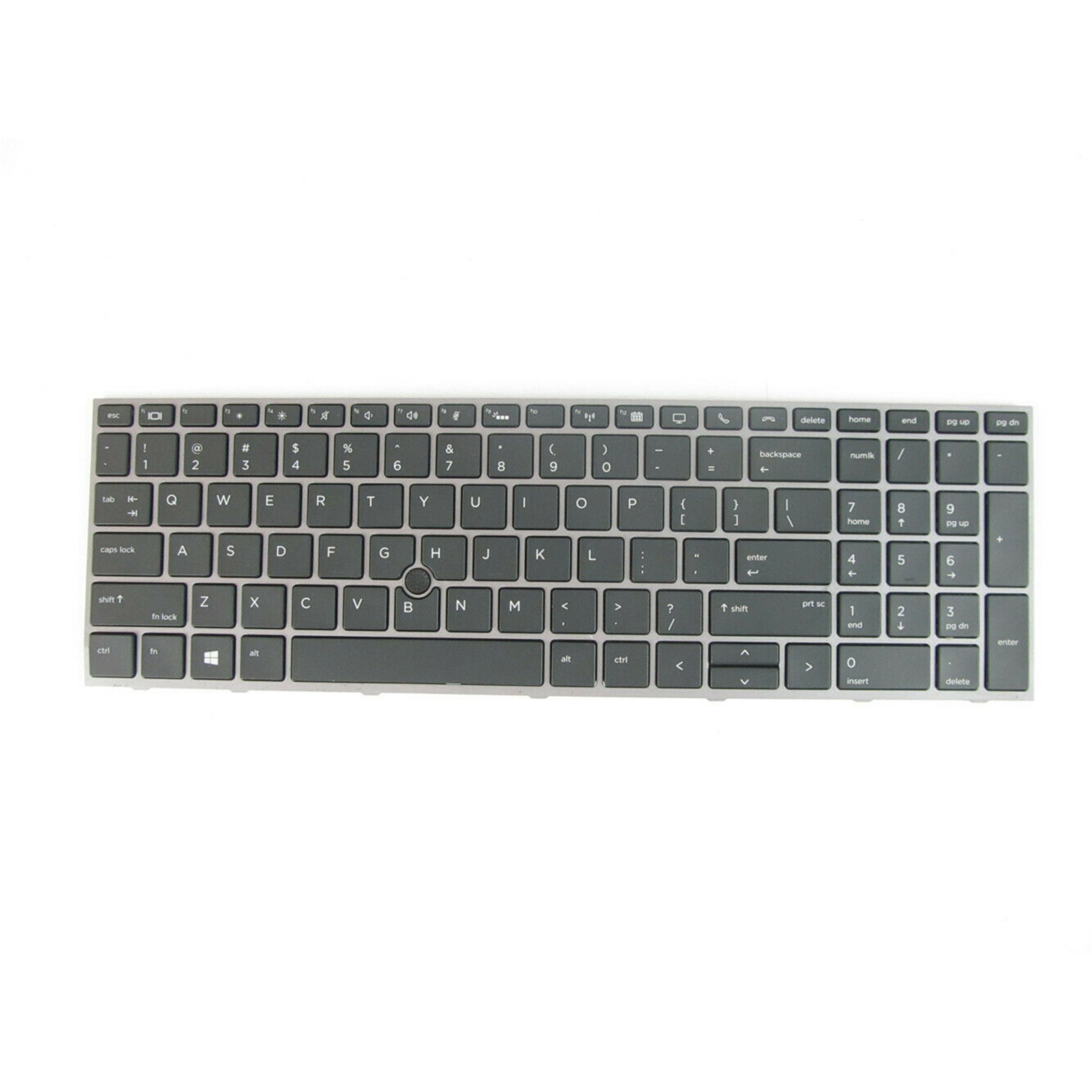 Tastatura Laptop, HP, Zbook 17 G6, iluminata, cu mouse pointer, layout US