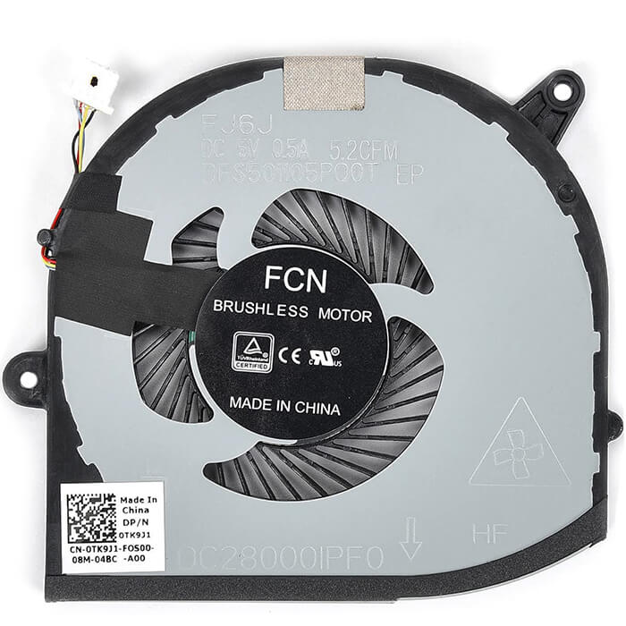 Cooler placa video Laptop, Dell, XPS 15 9560, 9570, V9H8N, 0V9H8N, DFS501105PQ0T FM86, DC28000NHF0, NS75C01-18L26, DC28000NHD0, 5V, 0.5A, GPU