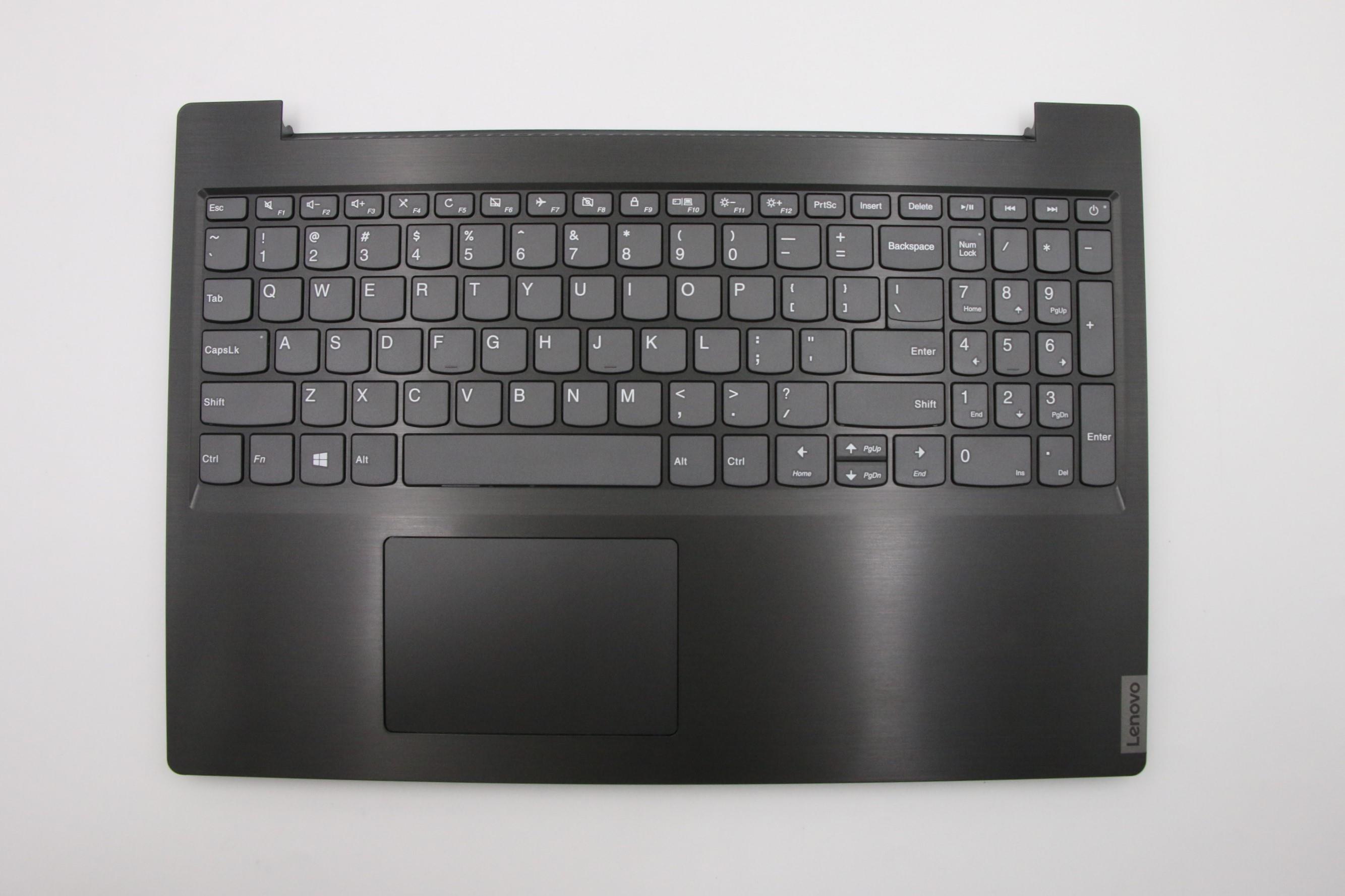 Carcasa superioara cu tastatura palmrest Laptop, Lenovo, Ideapad L3-15IML05 Type 81Y3, 5CB0S16591, AM1B2000100, AP1B2000300, Neagra, layout US