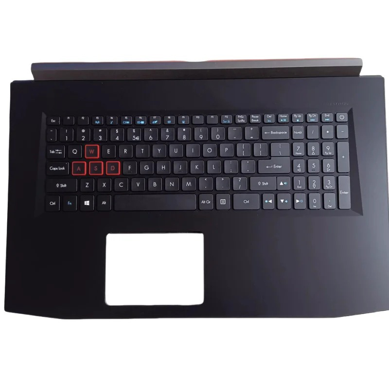 Carcasa superioara cu tastatura palmrest Laptop Gaming, Acer, Predator Helios 300 PH317-51, PH317-52, 6B.Q3DN2.001, AP222000700, pentru placa video GTX 1060, iluminata, layout US