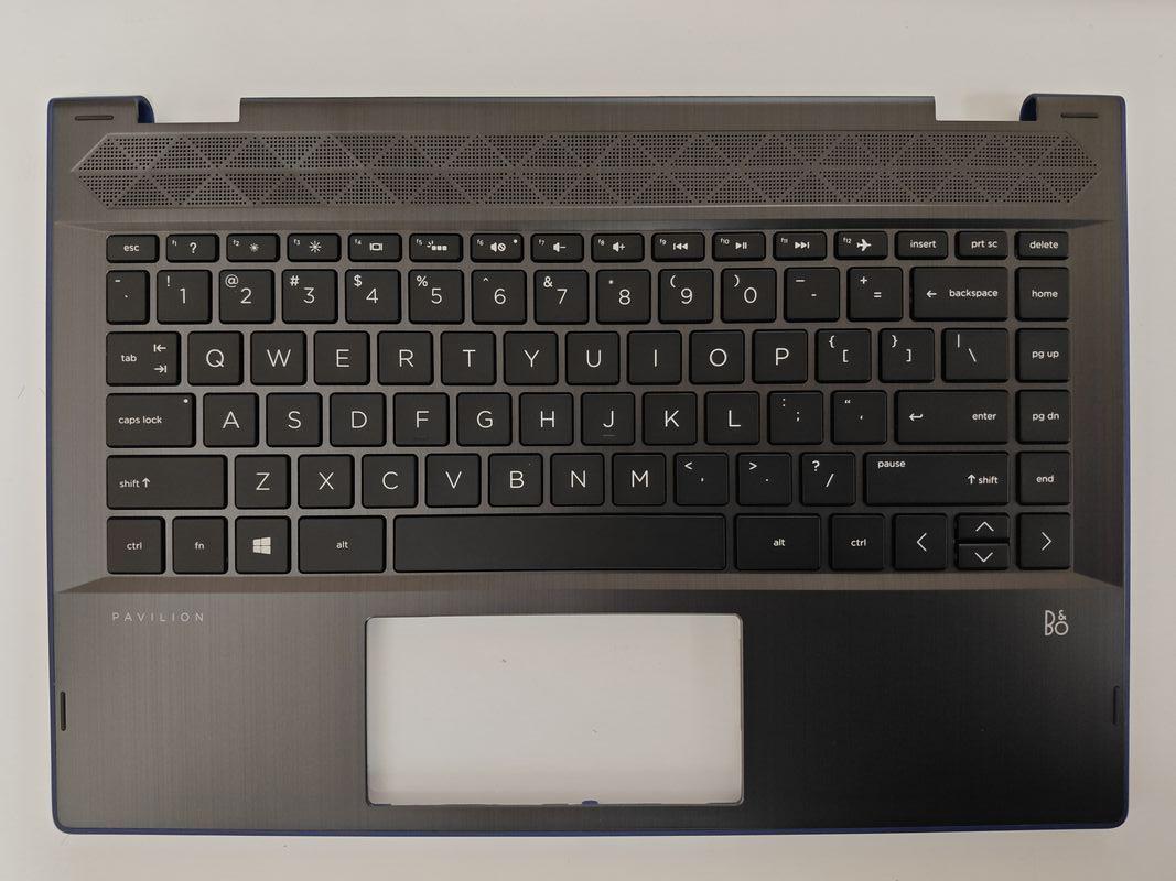 Carcasa superioara cu tastatura palmrest Laptop, HP, Pavilion x360 14-CD, 14M-CD, TPN-W131, L18951-001, L18947-001, L18947-001, layout US