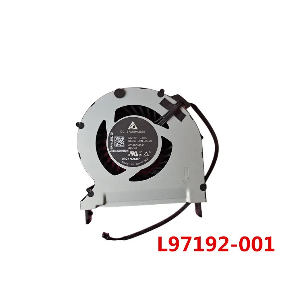 Cooler placa video Workstation, HP, Z2 Mini G5, L97192-001, BSB0712HN-00G0H, 6033B0082401, 12V, 0.85A, GPU