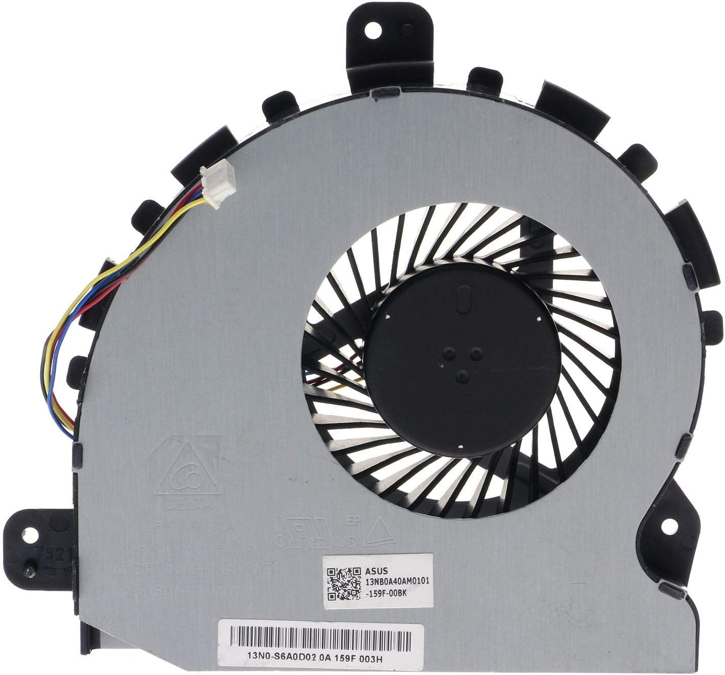 Cooler Laptop, Asus, ROG GL752V, GL752VL, GL752VM, GL752VW, 13NB0A40AM0101, NS85B04-15F16, 5V, 0.5A