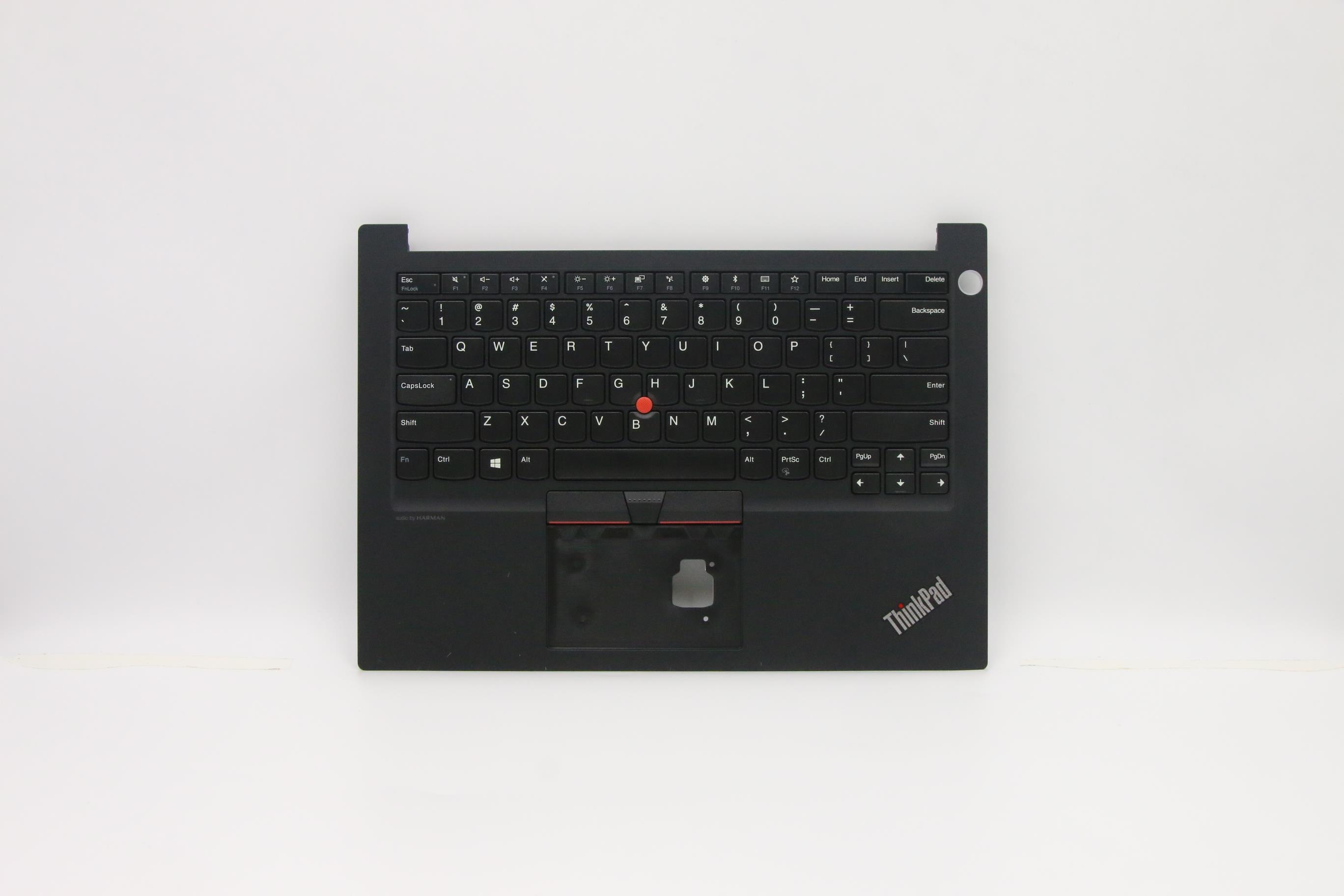 Carcasa superioara cu tastatura palmrest Laptop, Lenovo, Thinkpad E14 Type 20RA, 20RB, 5M10V17005, AP103000200, iluminata, layout US