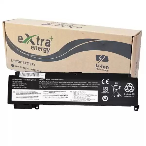 Baterie compatibila Laptop, Lenovo, ThinkPad SB10K97605, L16M3P73, 01AV405, 01AV406, 01AV407, 01AV408, 01AV462, 00HW024, 00HW025, SB10F46474, 01AV405, 11.4V, 2000mAh, 23Wh