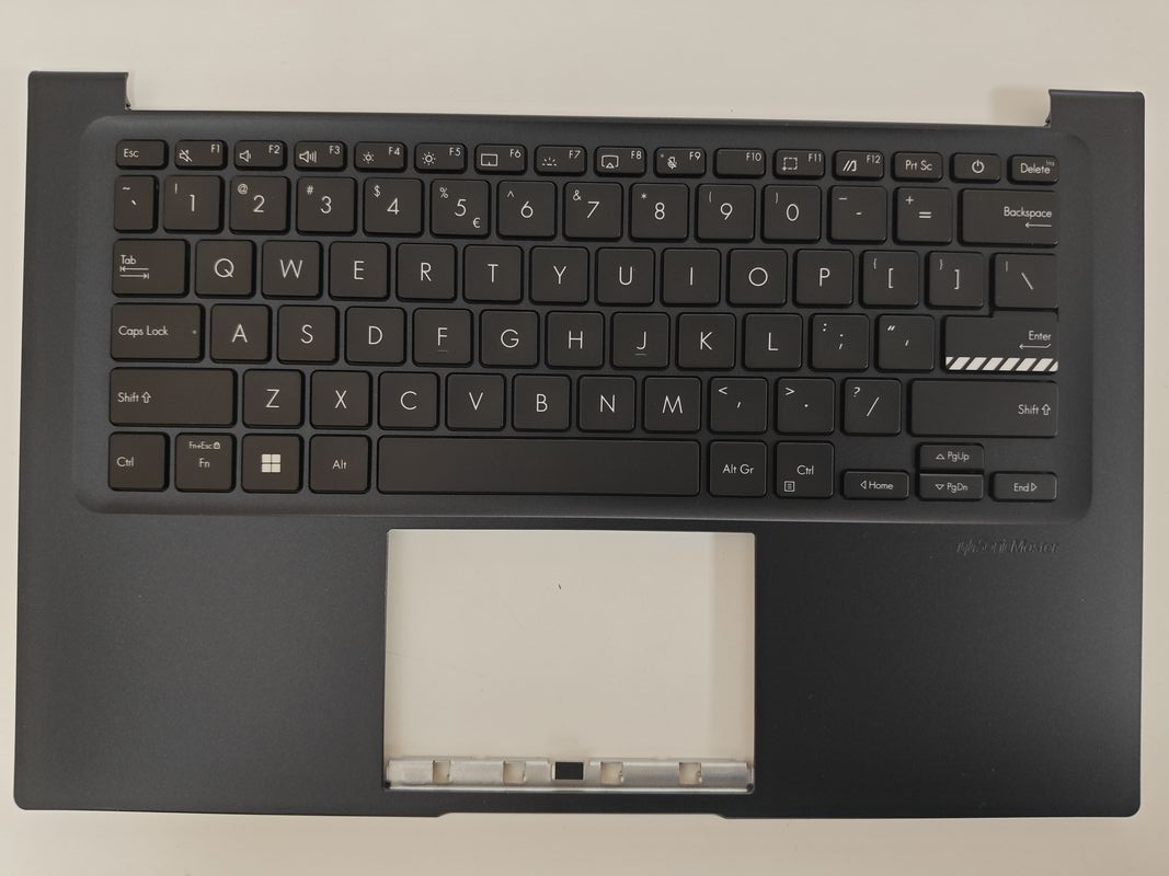 Carcasa superioara cu tastatura palmrest Laptop, Asus, VivoBook 14 X1404Z, X1404ZA, 90NB1001-R30UI1, X1404ZA-1B, 13NB1000M010111, 13NB1001AP04311, 39XJWTAJN40, FAXJW004010, iluminata, neagra, layout US