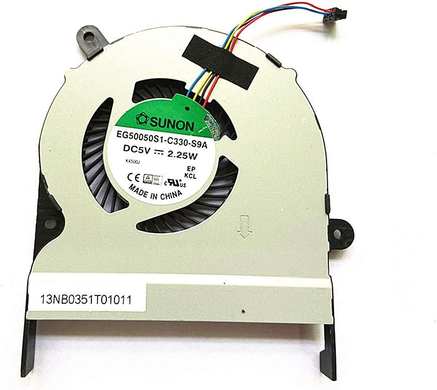 Cooler Laptop, Asus, Q301L, Q301LA, Q301LP, 13NB0351T01011, EG50050S1-C330-S9A, 5V, 2.25W