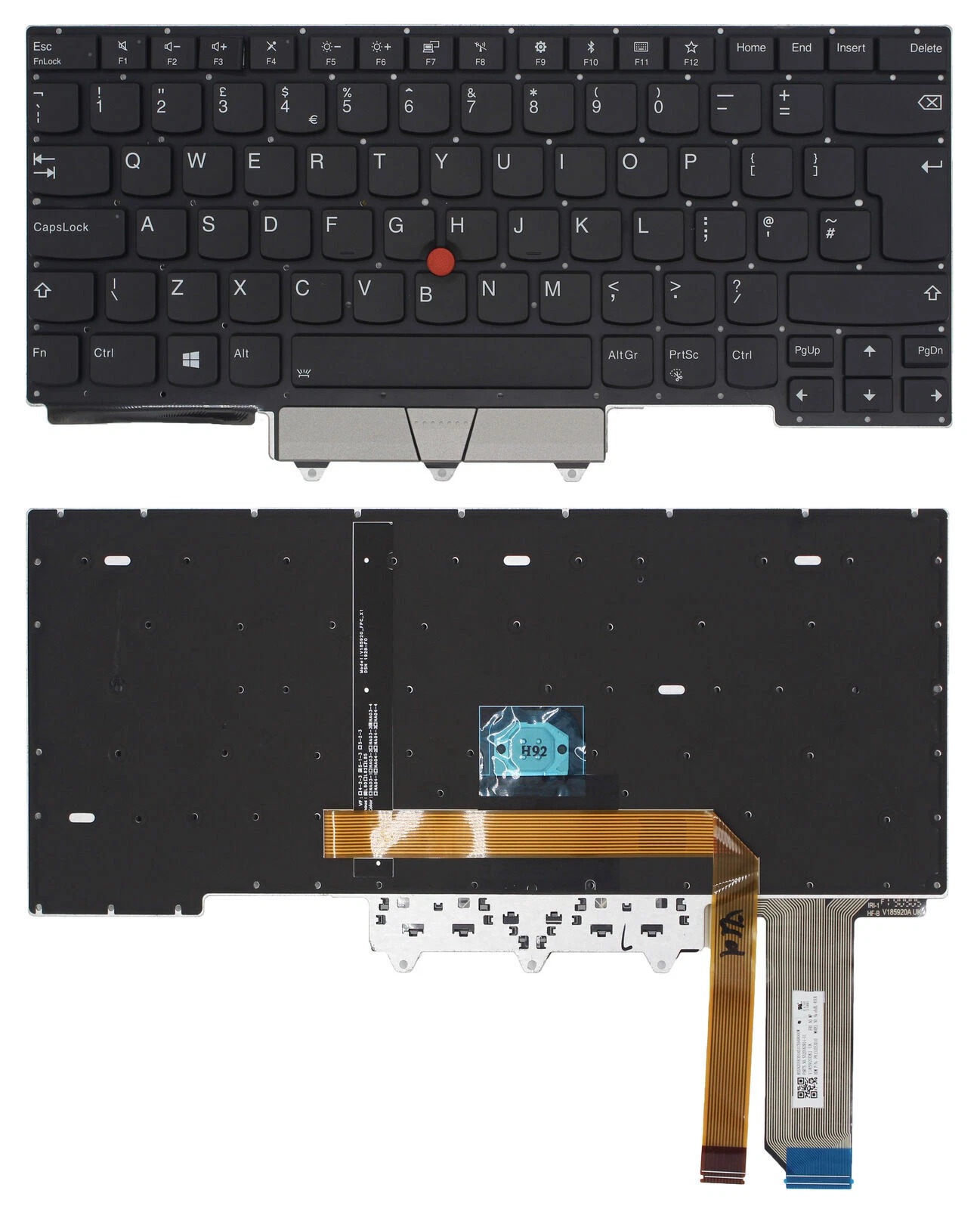 Tastatura Laptop, Lenovo, ThinkPad E14 Gen 2 Type 20T6, 20T7, 20TA, 20TB, iluminata, layout UK
