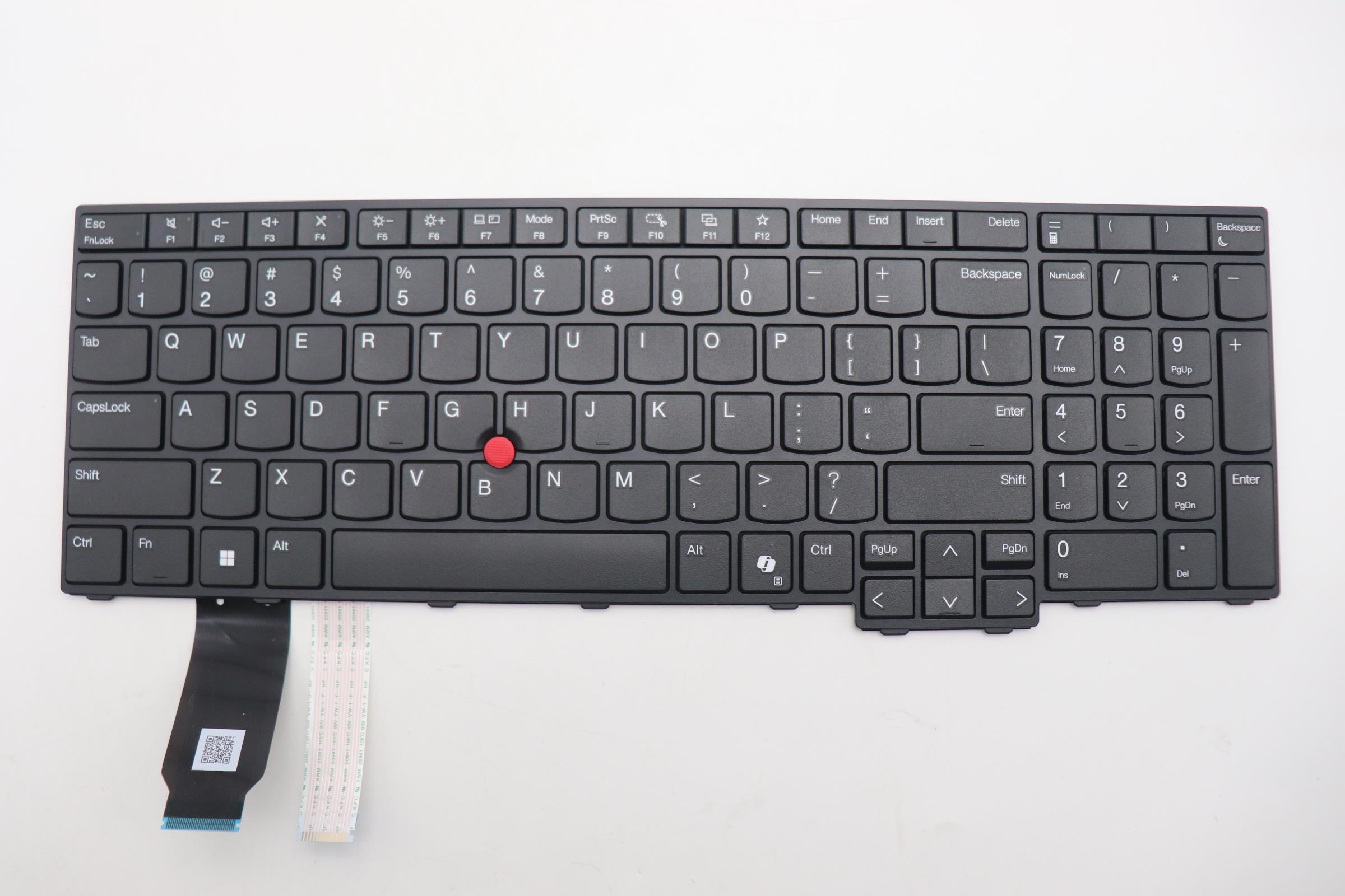 Tastatura Laptop, Lenovo, ThinkPad T16 Gen 3 Type 21MN, 21MQ, 5N21M39752, 5N21M40047, 5N21M39457, neagra, layout US