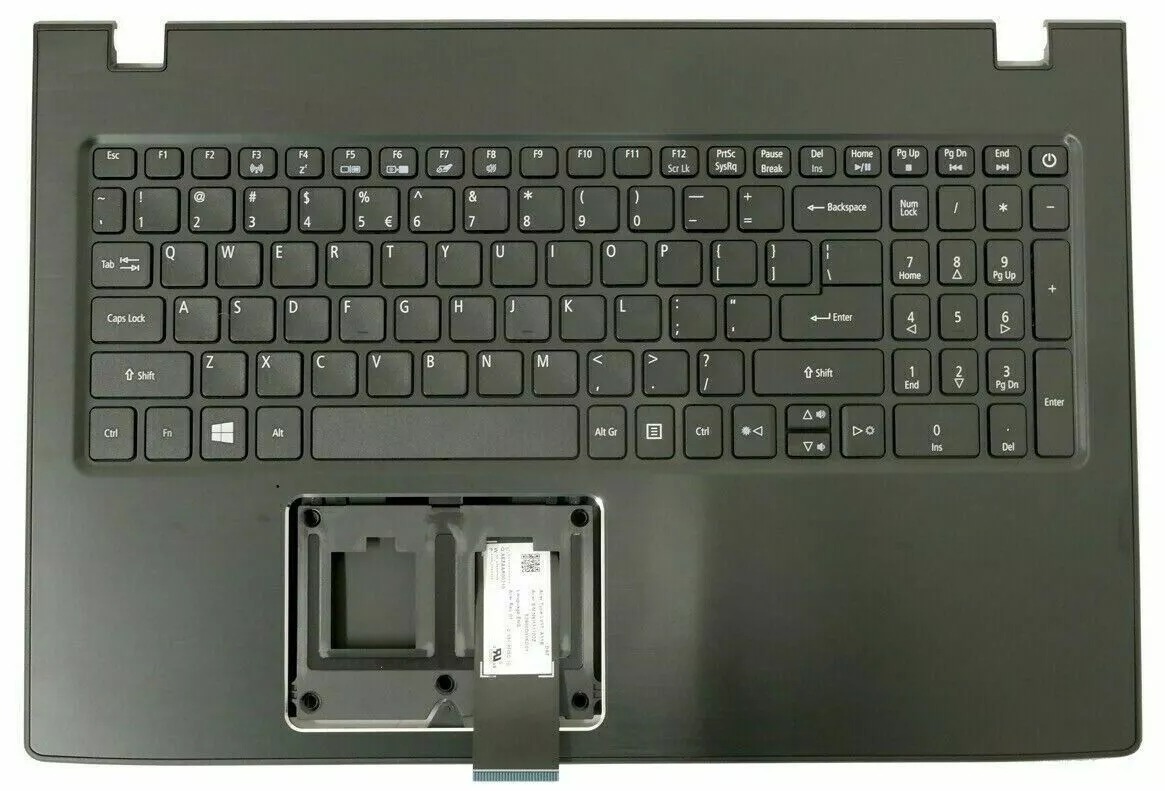Carcasa superioara cu tastatura palmrest Laptop, Acer, Aspire E5-576, E5-576G, 6B.GDZN7.028, BAZAA006010, YDM53ZAATATN, layout US