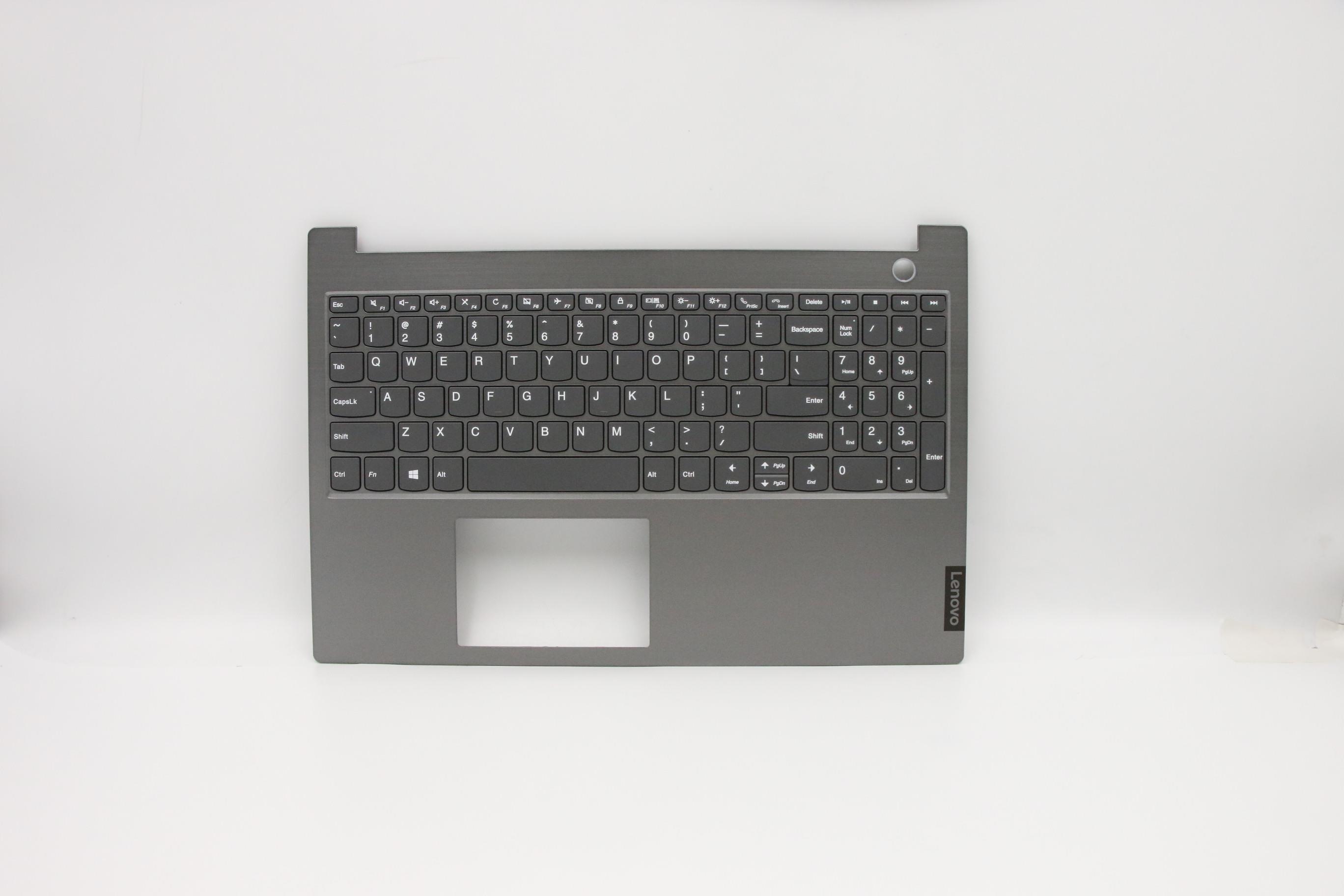Carcasa superioara cu tastatura palmrest Laptop, ThinkBook 15-IIL Type 20SM, 5CB0W45467, 4FLVATALV50 3B, Mineral Grey, layout US
