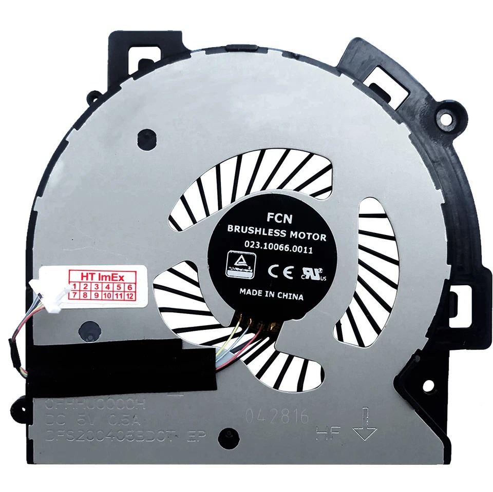 Cooler Laptop, HP, Envy X360 M6-AP, M6-AQ, M6-AR, 856277-001, 858286-001, DFS200405BD0T, 0FHHU0000H, 023.10066.0011, 5V, 0.5A