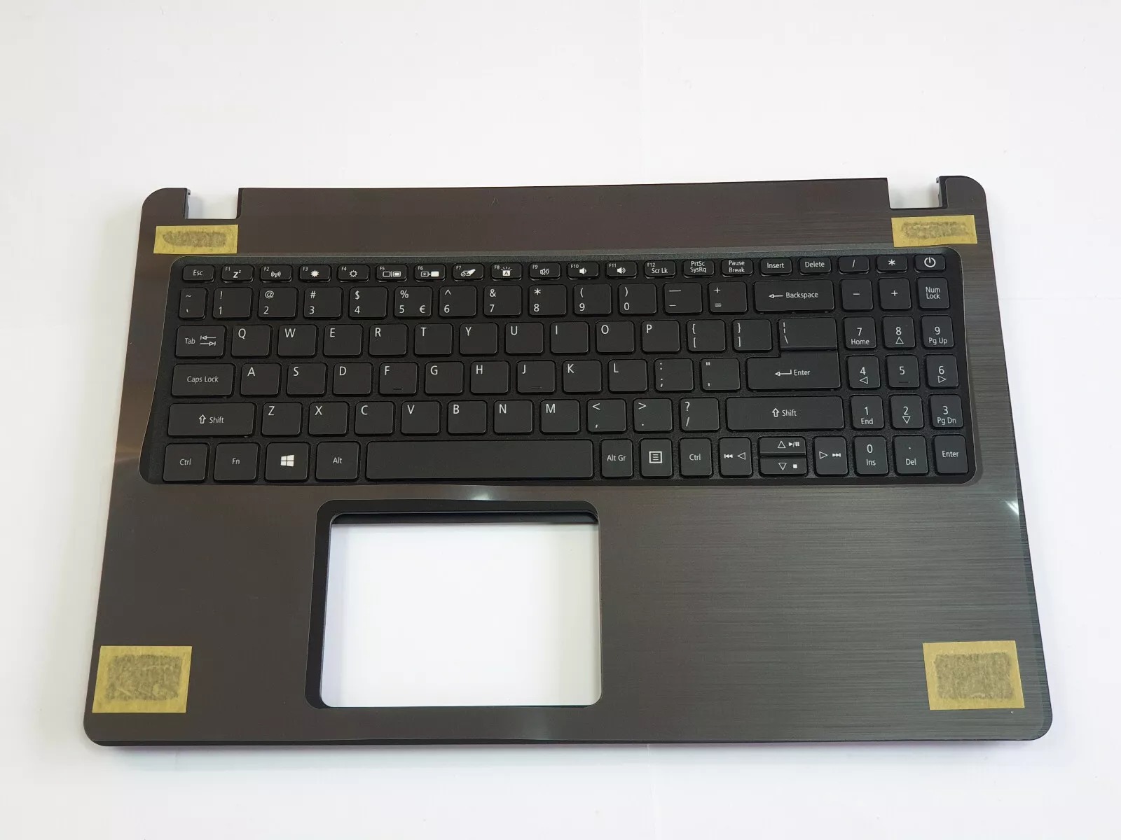 Carcasa superioara cu tastatura palmrest Laptop, Acer, Aspire 5 A515-52, A515-52G, A515-52KG, 6B.H3EN2.001, AP2CE000200, iluminata, neagra, layout US