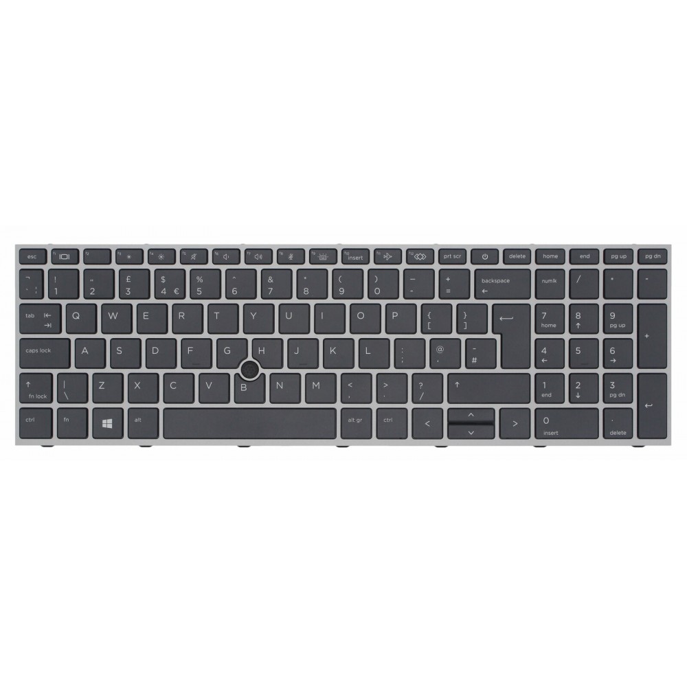 Tastatura Laptop, HP, Zbook Fury 15 G8, iluminata, layout UK