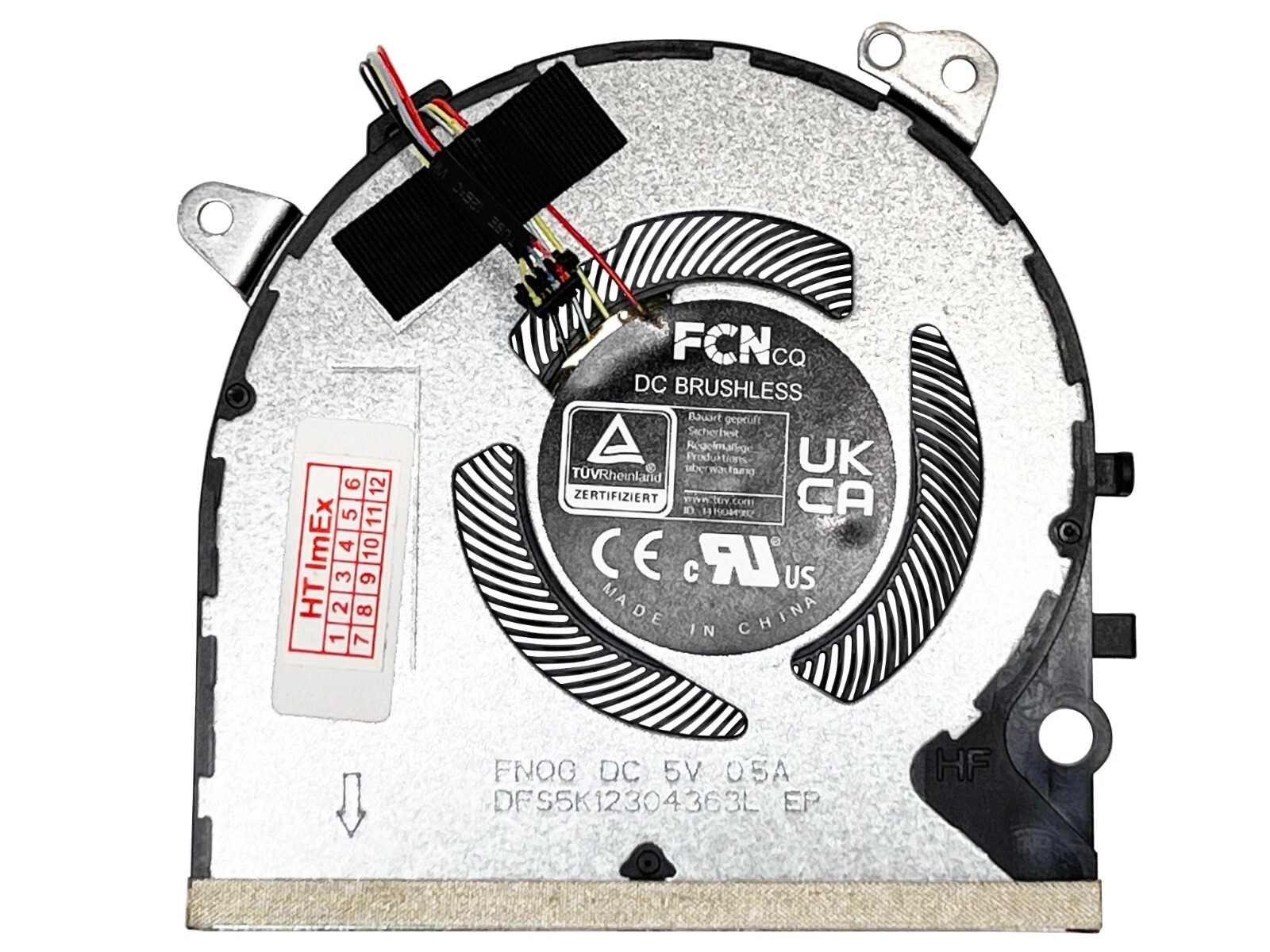 Cooler procesor Laptop, Asus, ZenBook 14X UM5401R, UM5401RA, UM5401Q, UM5401QA, UM5401U, UM5401UA, 13NB0UR0M09021, 13N1-DMM0612, DFS5K12304363L-FNOG, 5V, 0.5A, CPU