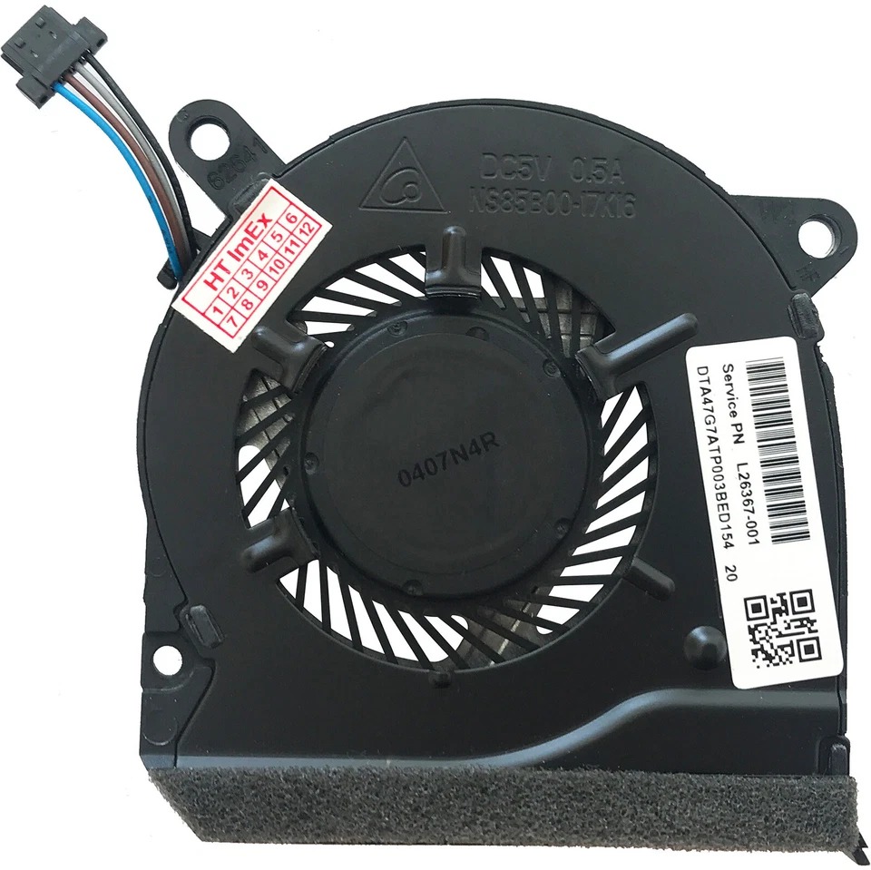 Cooler Laptop, Hp, Pavilion 14-CE, TPN-Q207, NS85B00-17K16, l26367-001, pentru placa video dedicata