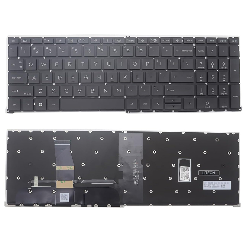 Tastatura Laptop, HP, ZBook Fury 16 G10, N19204-001, N19204-B31, iluminata, layout US