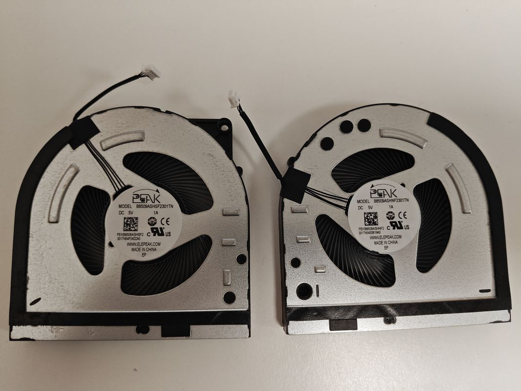 Set coolere Laptop, Lenovo, LOQ 15ARP9 Type 83JC, 5H40S21050, B8509ASHSF2301TN, B8509ASHNF2301TN, 5V, 1A