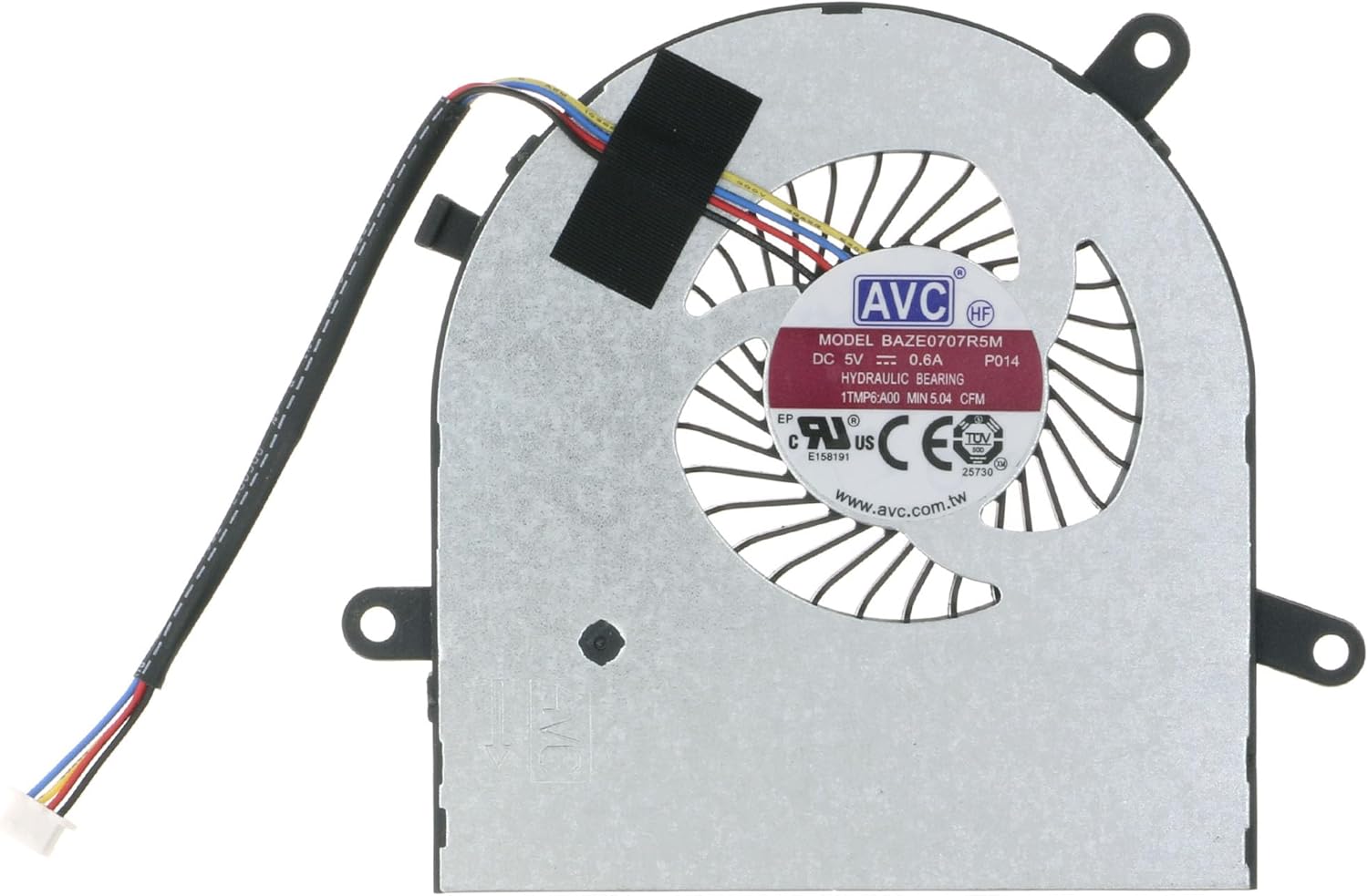 Cooler Desktop All In One (AIO), Dell, Inspiron 24 3475, 3477, 3480, 01TMP6, 1TMP6, BAZE0707R5M-P014, CB0058, PVB070B05H-P01-AE, BSC0705HA-00, 5V, 0.6A