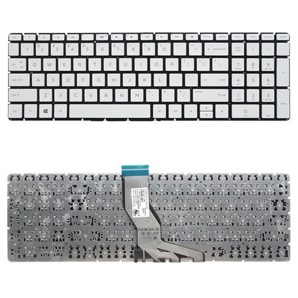 Tastatura Laptop, HP, Pavilion 17-W, 17T-W, TPN-Q174, argintie, layout US