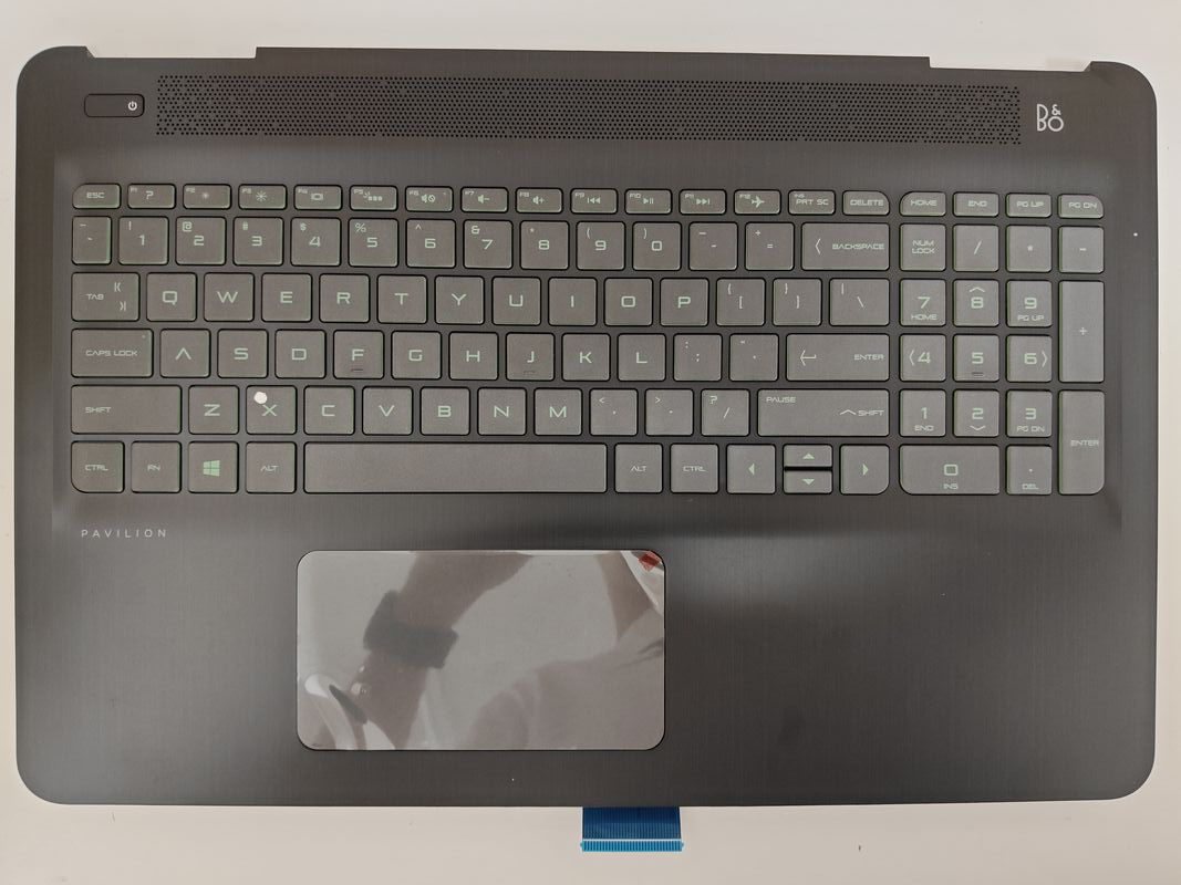 Carcasa superioara cu tastatura palmrest Laptop, HP, Pavilion 15-DP, L43006-001, EAG3501302N, iluminata, layout US