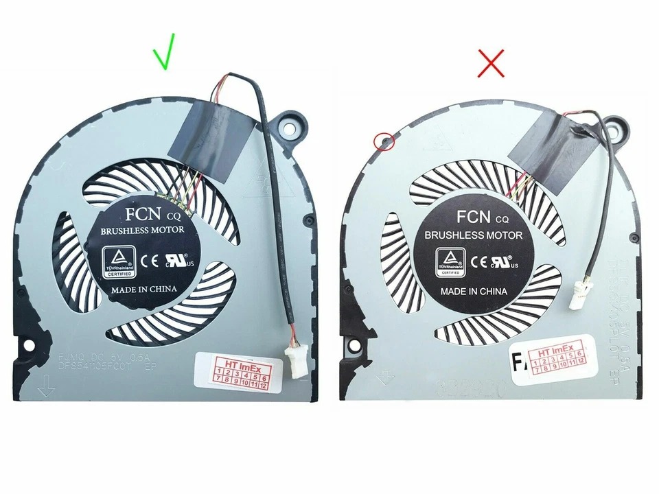 Cooler Laptop Gaming, Acer, Predator Helios 300 G3-572, DC28000JRF0, DFS541105FC0T-FJCL, 5V, 0.5A, pentru placa video GTX 1050