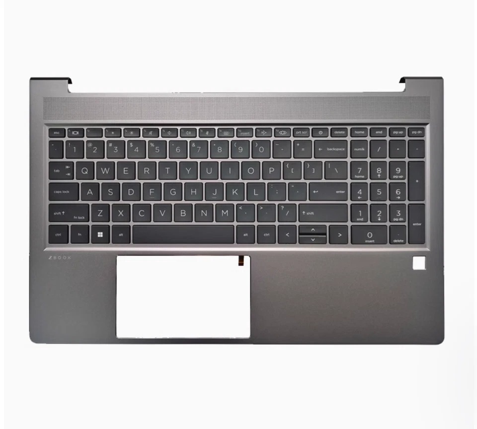 Carcasa superioara cu tastatura palmrest Laptop, HP, Zbook Power 15 G8, M26112-001, M26110-071, M26112-061, FAXW5002010, iluminata, layout US