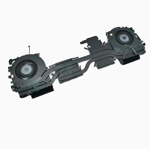 Set coolere cu radiator Laptop, HP, Zbook Fury 15 G8, HSN-C13C-5, M82623-001, AT2YG00BSC0, MG75090V1-1C110-S9A, MG75090V1-1C130-S9A, 5V, 2.25W