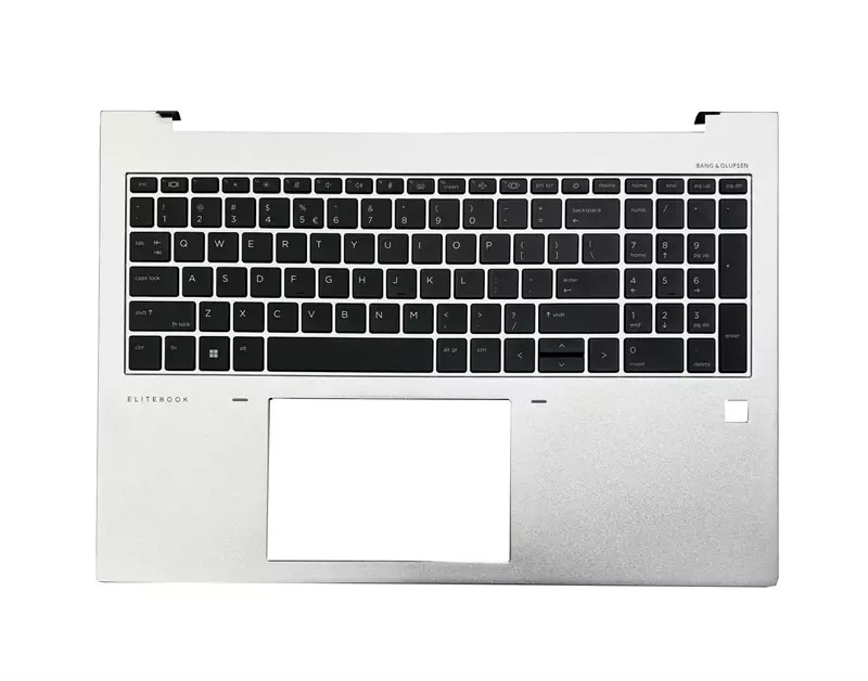 Carcasa superioara cu tastatura palmrest Laptop, HP, EliteBook N08145-001, N08145-B31, N08146-001, N08146-B31, 6070B1964501, 6070B2192201, 6051B1498701, 6051B1498901, 6051B1499001, iluminata, layout US