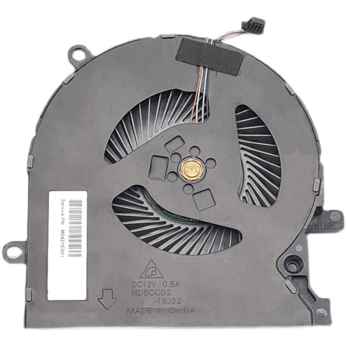 Cooler procesor Laptop, HP, Omen 15-EK, 15-EN, TPN-Q236, TPN-Q238, M04216-001, ND8CC02-19J22, DTADQ5DC88F001, MG75091V1-1C040-S9A, 12V, 0.5A, CPU