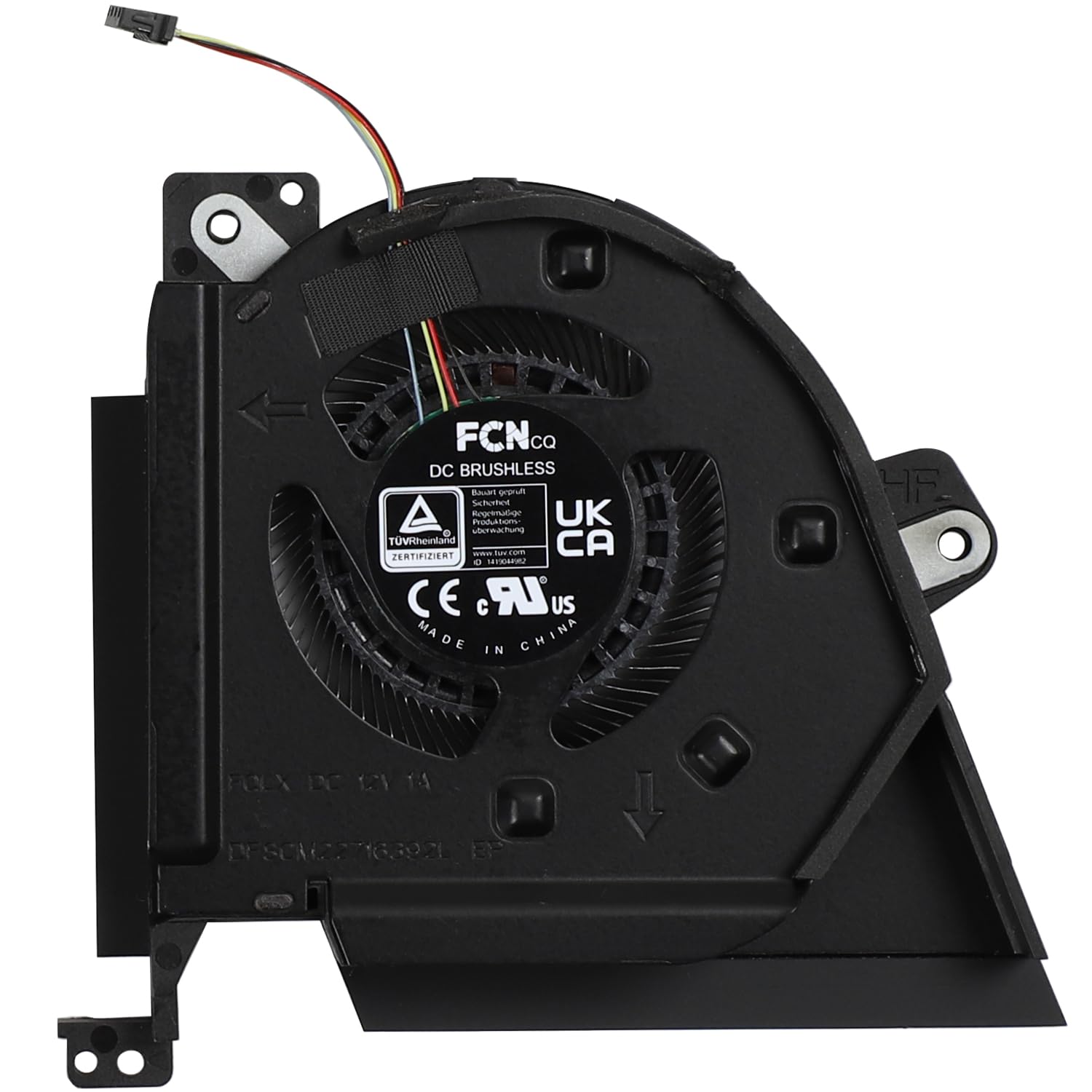 Cooler placa video Laptop Gaming, Asus, ROG Zephyrus Duo 16 GX650P, GX650PI, GX650PV, GX650PY, GX650PZ, 13NR0BI0P05011, DFSCM22716392L-FQLX, 6033B0120901, 12V, 1A, GPU