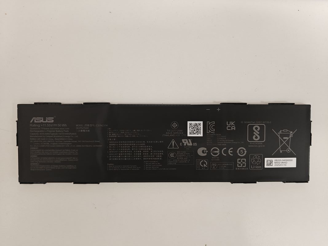 Baterie Laptop, Asus, BR1204C, BR1204CTA, BR1204F, BR1204FTA, 0B200-04590000, 3ICP5/70/81, C31N2314, 4210mAh, 50Wh
