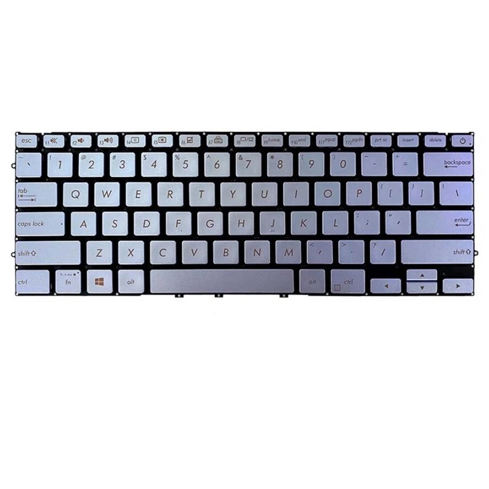Tastatura Laptop, Asus, ZenBook S13 UX392F, UX392FA, UX392FN, albastru deschis, layout US