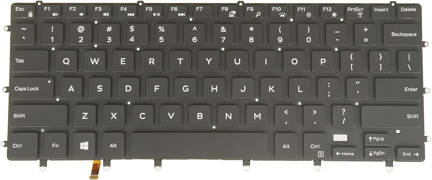 Tastatura Laptop, Dell, XPS 15 7590, iluminata, layout US