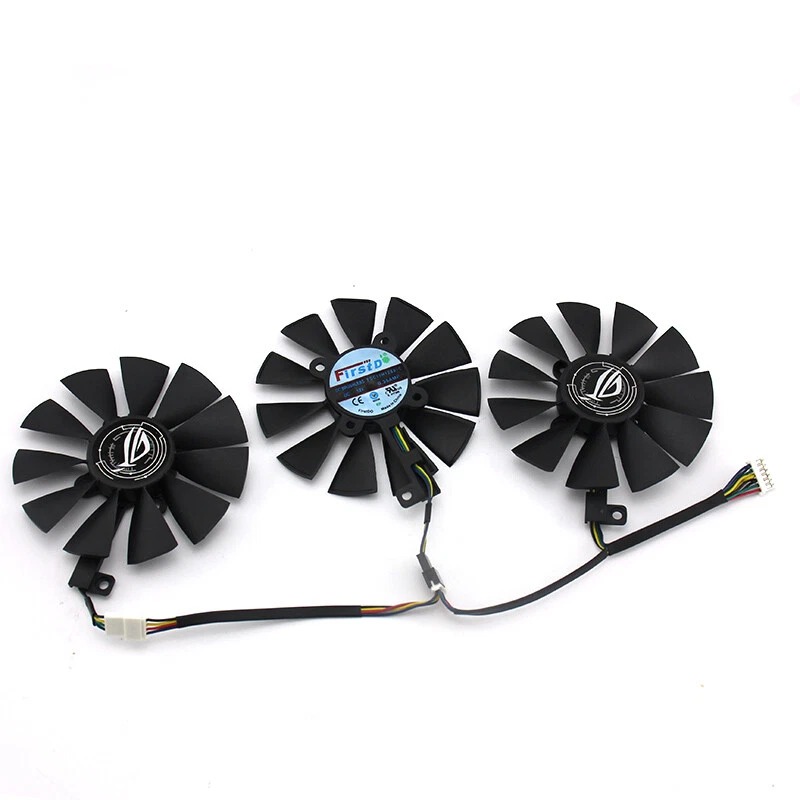 Set coolere placa video PC Desktop, Asus, RTX 2060, RTX 2070, RTX 2080, RX5700XT, FDC10U12S9-C, 12V, 0.45A, FDC10H12S9-C, 12V, 0.35A