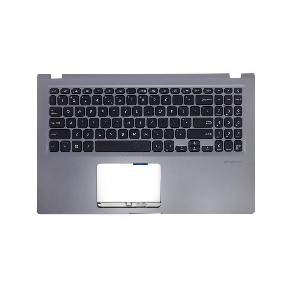 Carcasa superioara palmrest cu tastatura Laptop, Asus, VivoBook 15 A1500E, A1500EA, A1500EP, 90NB0TY1-R34US1, 13N1-CEA1001, 13NB0SR1P12017-3, X515EA-1G, gri, layout US